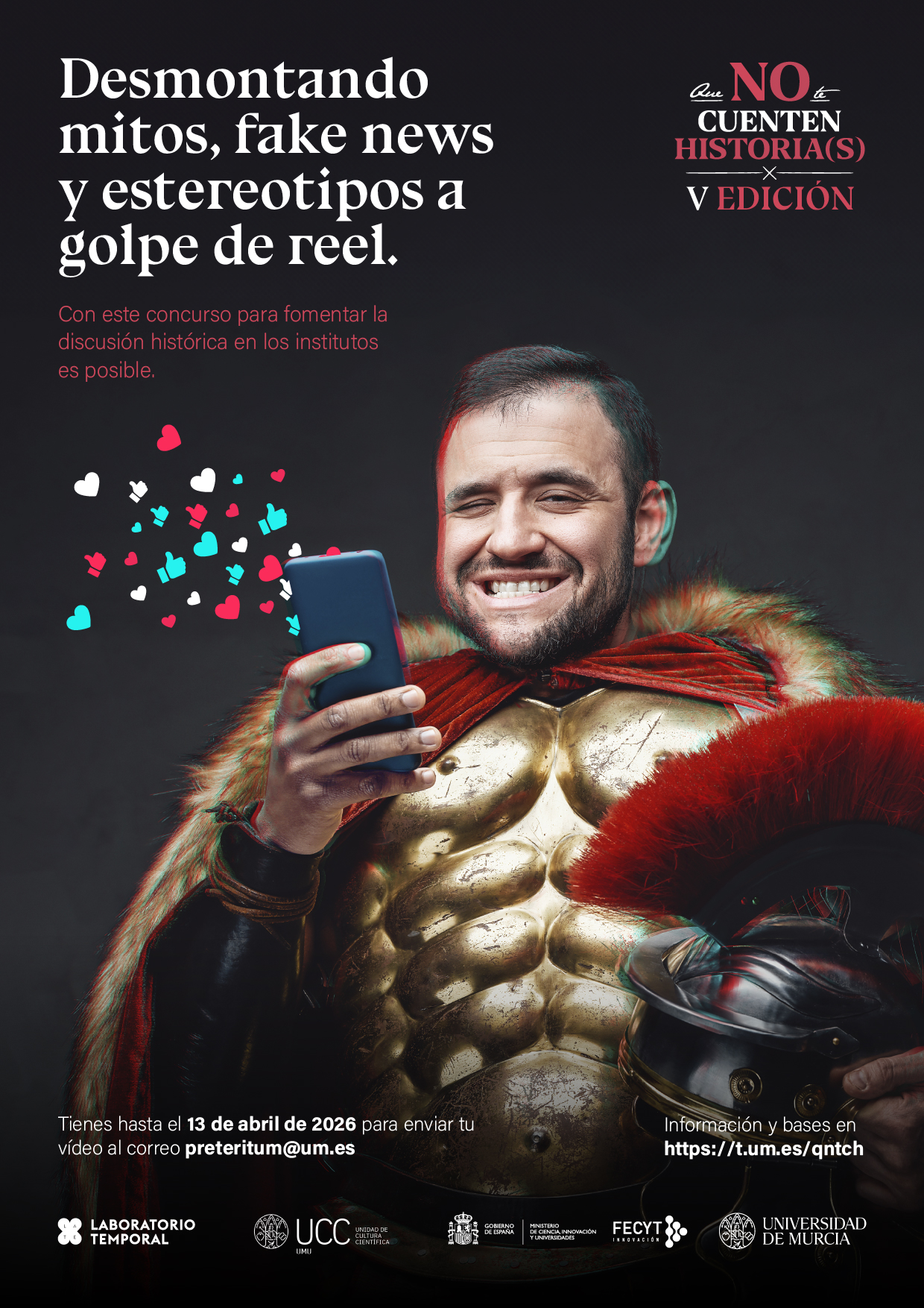 V edici�n del concurso �Qu� no te cuenten historia(s)!